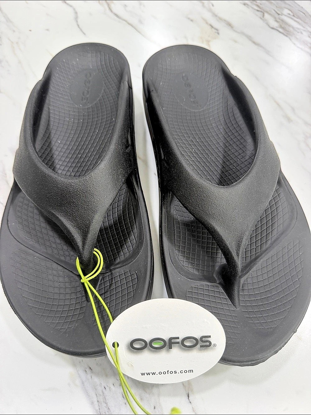 Oofos OOriginal Sandal Black Sandals